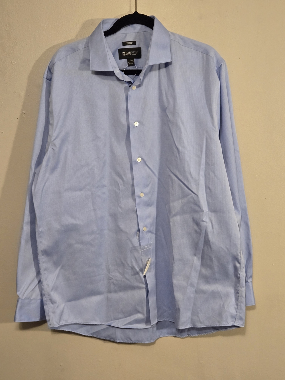 Kenneth Cole Light Blue Men's Dress Shirt